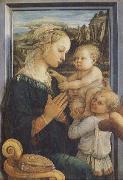 unknow artist The Virgin and Child with Angels Germany oil painting artist